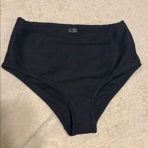 Never worn high-waisted bikini bottoms!